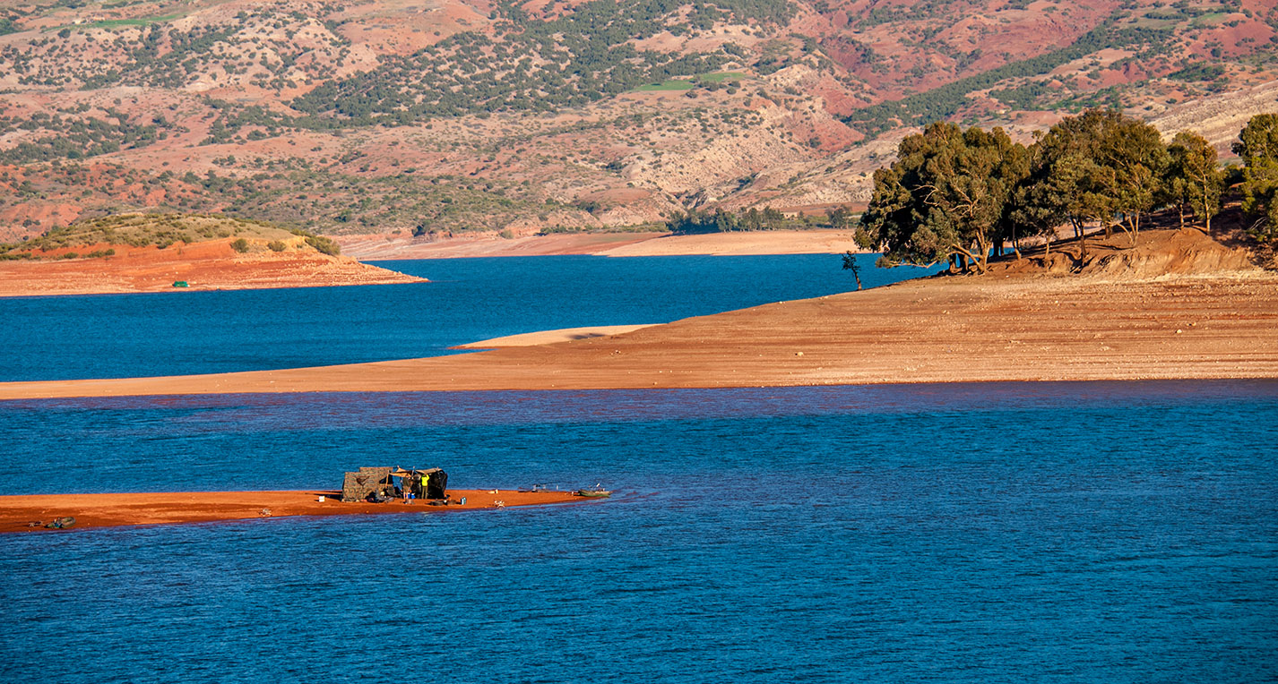 Lake Bin el Ouidane - a mecca for carp fishermen!