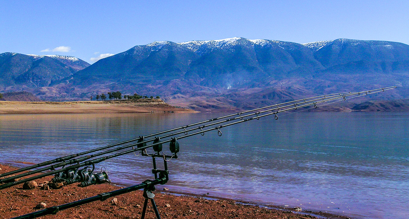 Lake Bin el Ouidane - a mecca for carp fishermen!