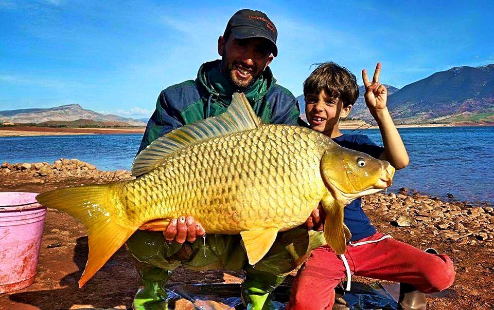 Morocco Carp - February 2017 - fishing in Bin el Ouidane, the Atlas Mountains
