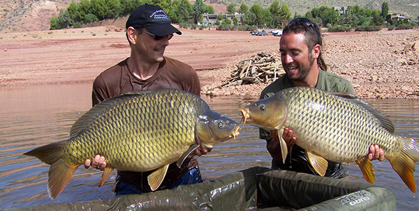 Lake Bin el Ouidane - a mecca for carp fishermen!
